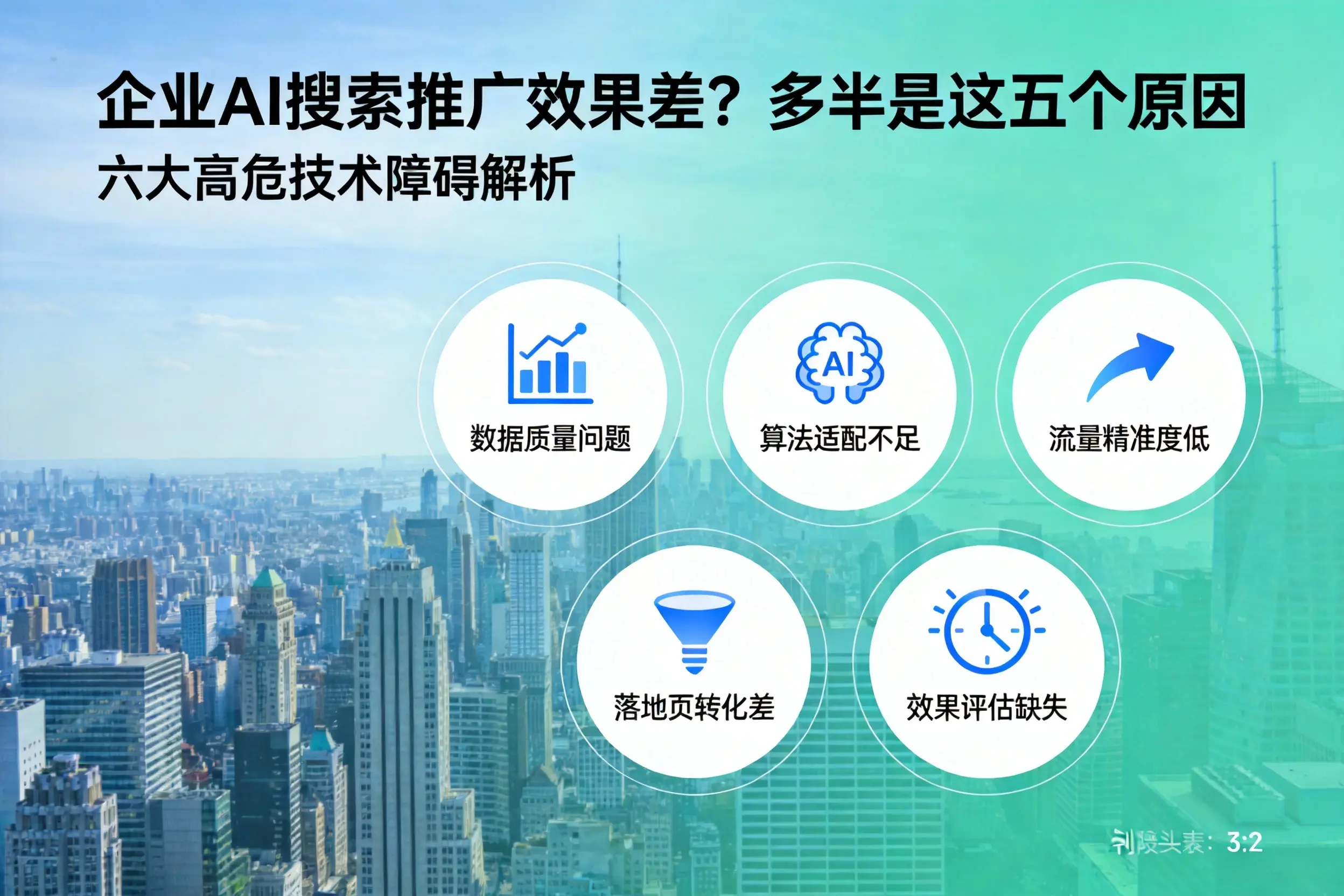 湾沚企业AI搜索推广效果差?多半是这五个原因